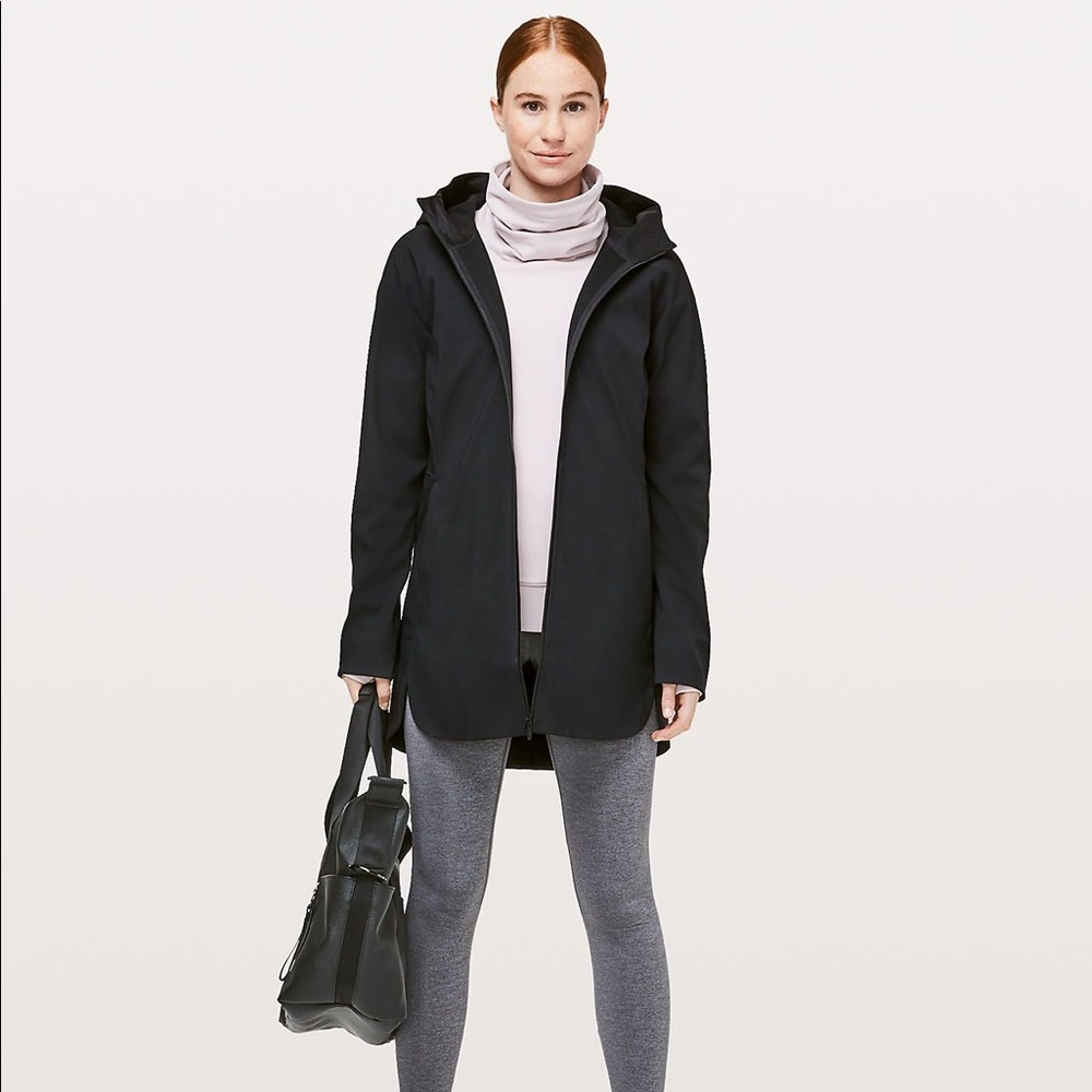 Lululemon Glyde Along Softshell rain jacket